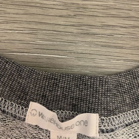 Warehouse One | Grey scoop neck sweater - Picture 4 of 4